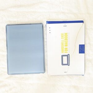 Blue transparent Hardshell Case for MacBook